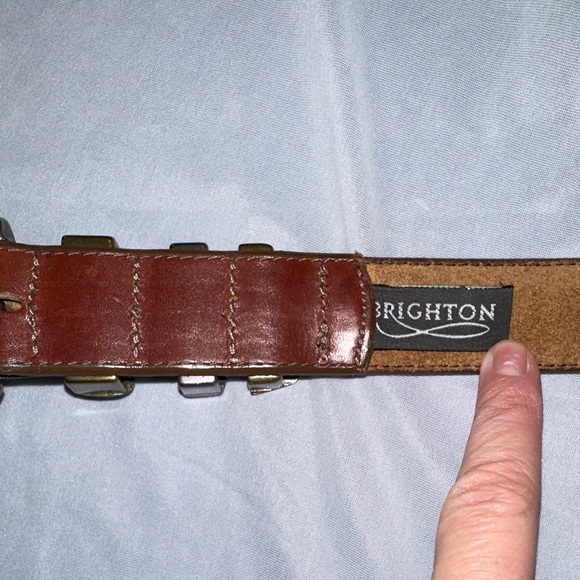 Vtg 90s Brighton Belt 34 Inches - Picture 6 of 11